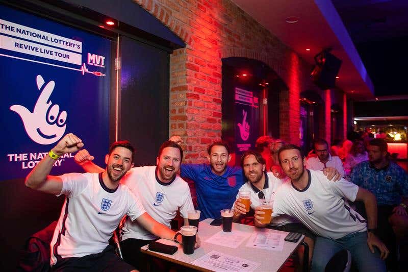 National Lottery supports grassroots sport in the UK, including with the FA.