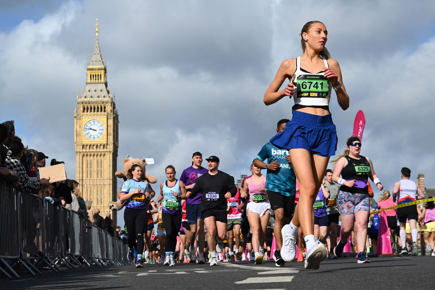 runner in front of big ben