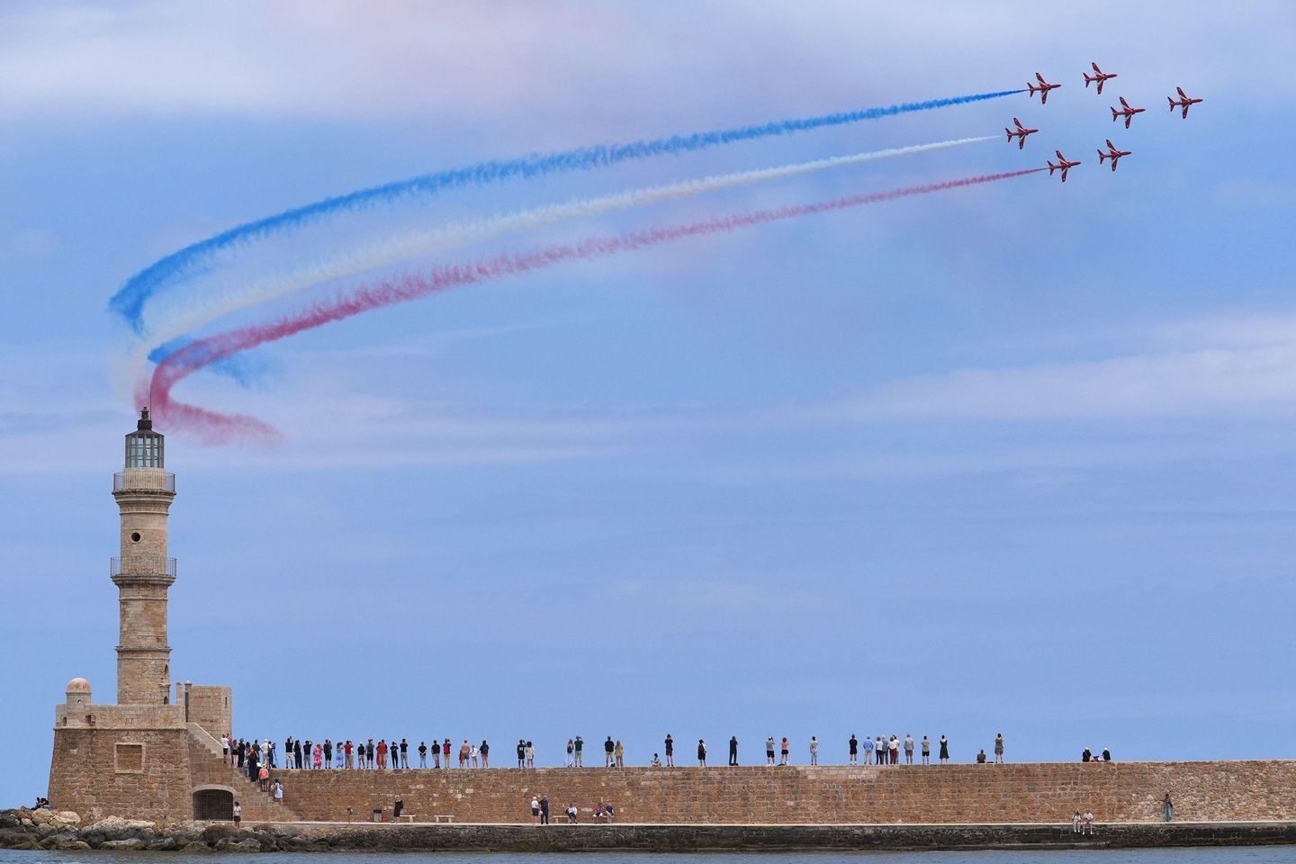 Red arrows