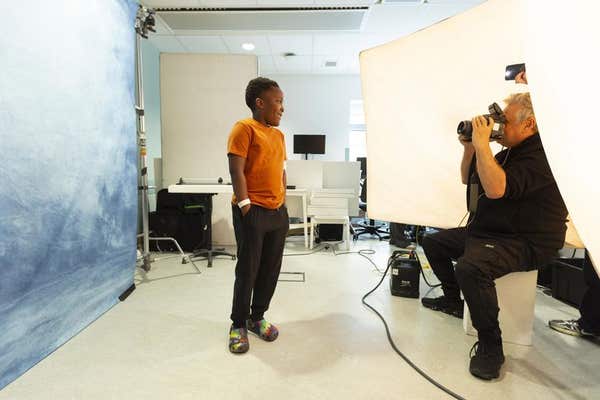 EDITORIAL USE ONLY Oba, age 10, posing for photographer Rankin as Great Ormond Street Hospital Charity hosts its first ever S