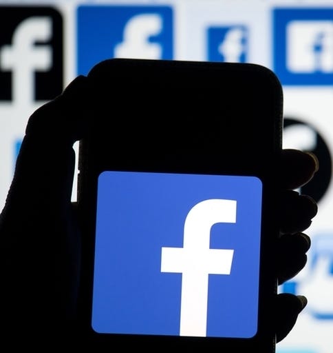 File photo dated 25/03/18 of the Facebook logo. Parents will be able to see who their child is chatting with on Facebook’s Me