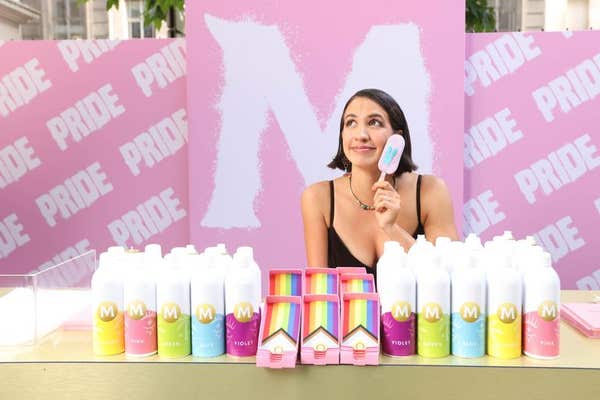 EDITORIAL USE ONLY Victoria Canal at the spray bar experience at The Attitude PRIDE awards supported by Magnum. Picture date: