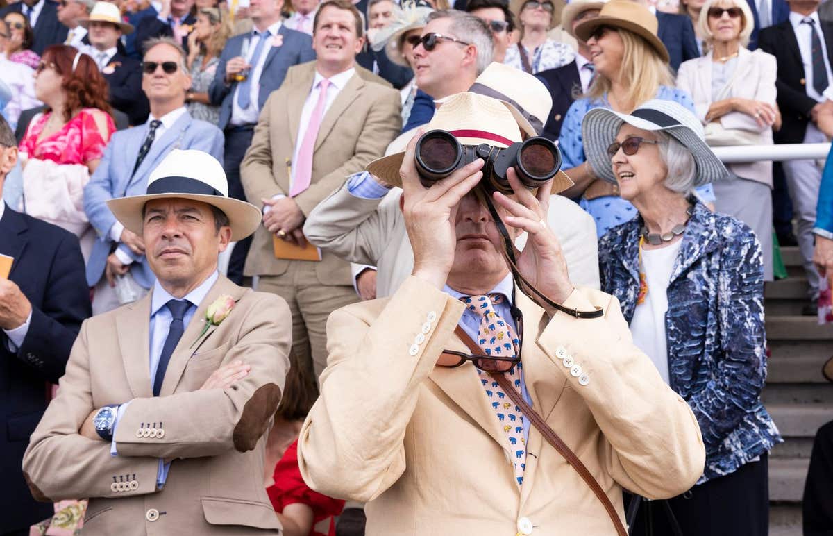 General views on day three of the Qatar Goodwood Festival 2022 at Goodwood Racecourse, Chichester. Picture date: Thursday Jul