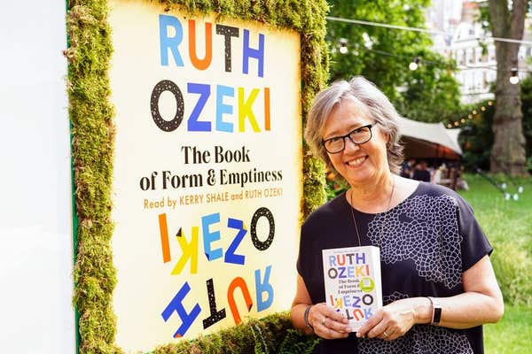 Ruth Ozeki, winner women's prize for fiction, PA Media capturing live event content
