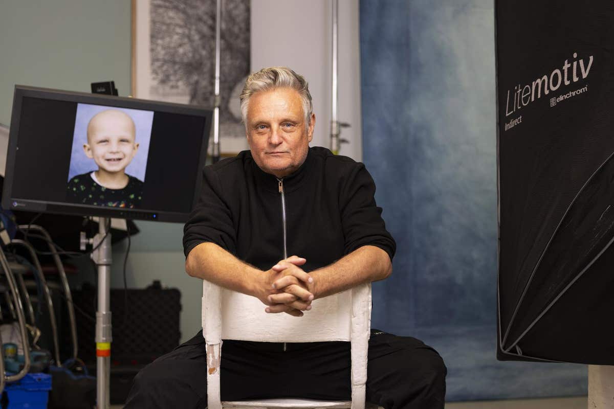 EDITORIAL USE ONLY Photographer Rankin takes part in Great Ormond Street Hospital Charity???s first ever School Photo Day to