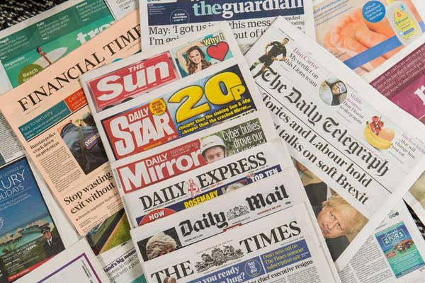 British newspapers