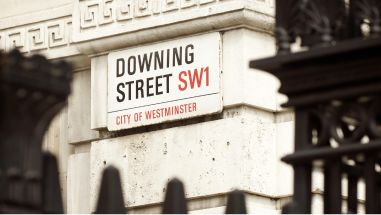 Downing Street Sign