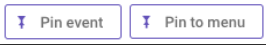 Pinned searches in the Create product